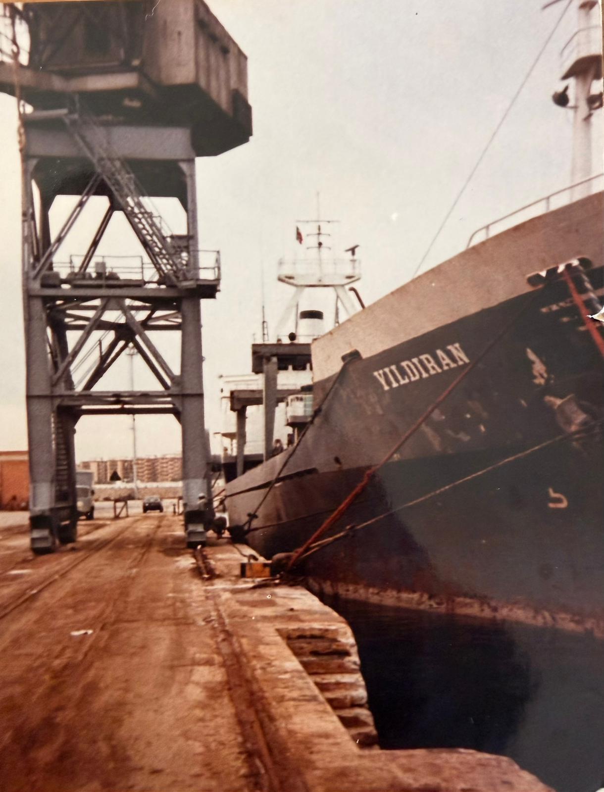 M/V Yıldıran berthed, archival photograph